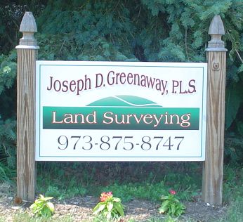 Greenaway Surveying Sign